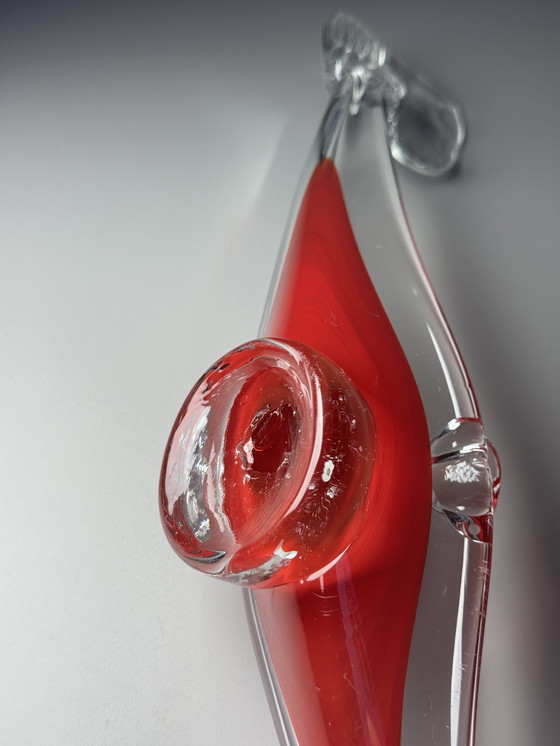Image 1 of Murano Gondola — Glass Sculpture Ashtray, 1950-60s
