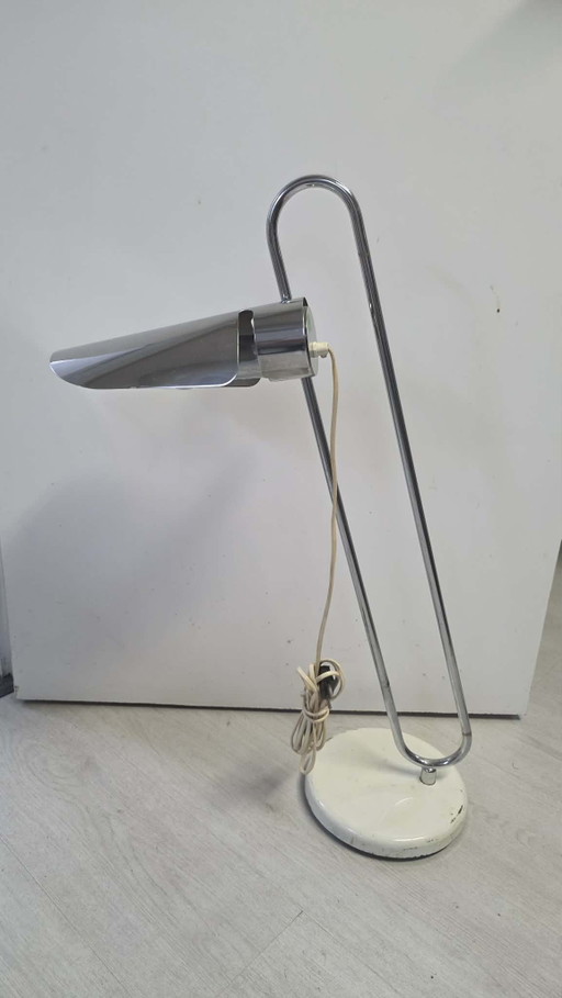 Bureaulamp in futuristische stijl, toegeschreven aan Goffredo Reggiani, Italië, 1970.