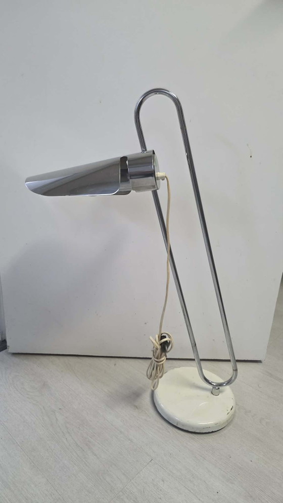 Image 1 of Bureaulamp in futuristische stijl, toegeschreven aan Goffredo Reggiani, Italië, 1970.
