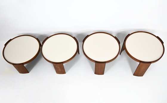 Image 1 of Große Satztische 780 von Gianfranco Frattini für Cassina, 1960er Jahre, 4er-Set