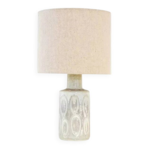 Ceramic table lamp by Desiree Stentoj with ovals – tafellampen, Porcelain, Mid Century Modern