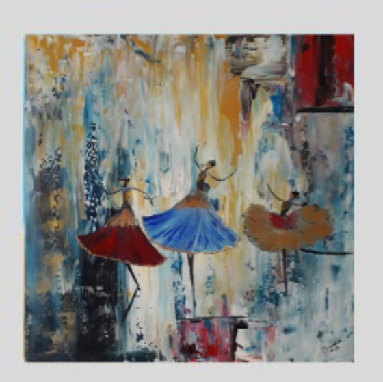 Image 1 of Painting "Ballerina"