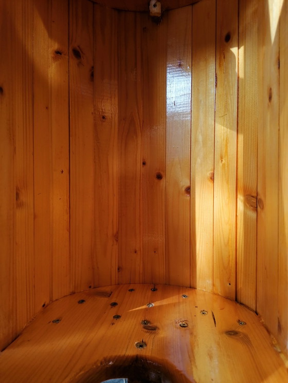 Image 1 of Scandinavische Schommelende Olifant Houten Vintage Kinderspeelgoed