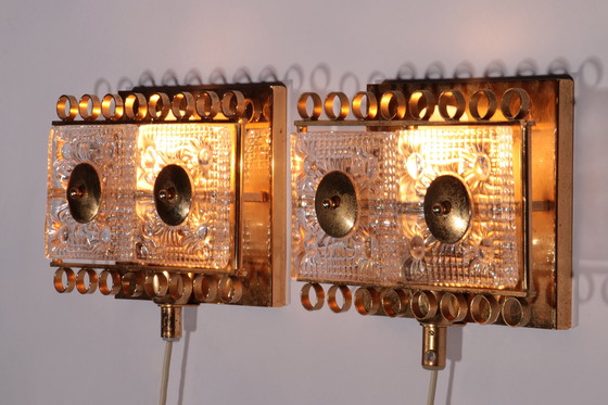 Image 1 of Appliques murales de Carl Fagerlund fabriquées par Mpr Denmark,1960