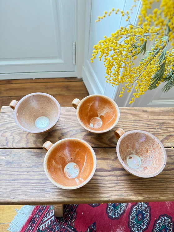 Image 1 of Set of 4 stoneware cups