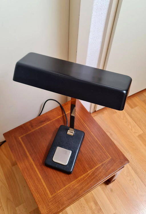 Lampada da tavolo per notaio, modello Egon Hillebrand 7383