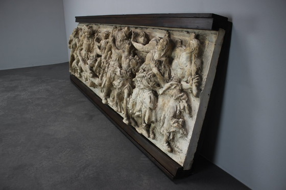 Image 1 of Gran cuadro tridimensional de mediados de siglo de F.F. Novák, 1941, Checoslovaquia