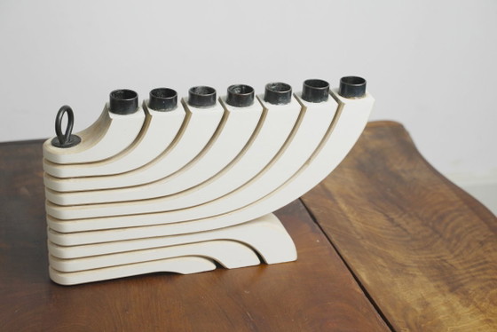 Bougeoir à 7 bras Nordic Light, Jonas Grundell pour Design House Stockholm, candélabre de style menorah (photo 15 of 18)