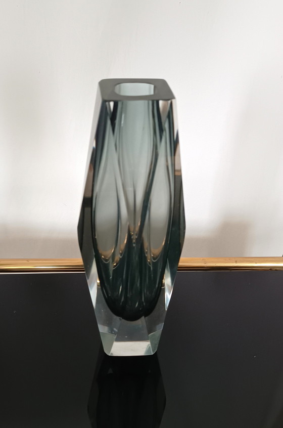 Image 1 of Jarrón Sommerso de Murano en gris