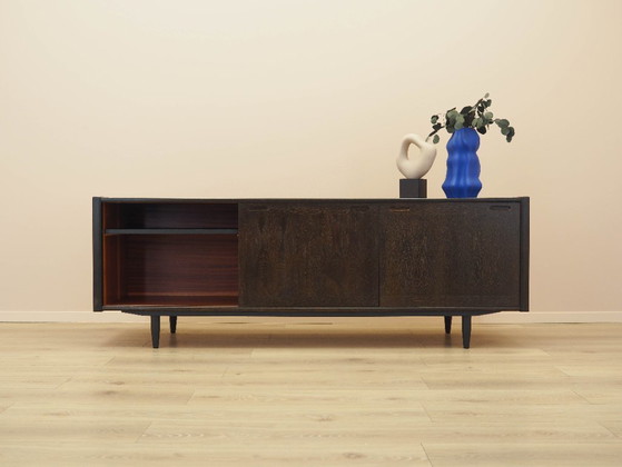 Image 1 of Eikenhouten dressoir, Deens design, jaren 70, vervaardigd door Skovby Møbelfabrik