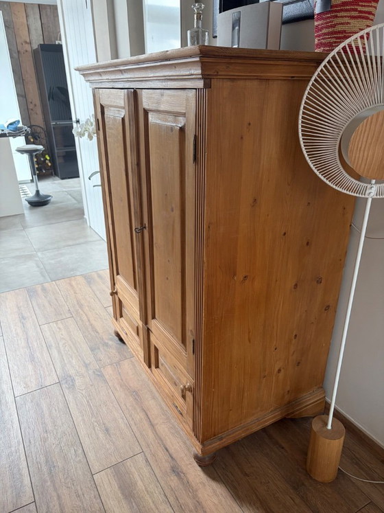 Armario de época Gründerzeit de pino macizo. – Cómodas, Wood (photo 6 of 6)