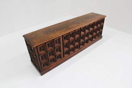 Image 1 of Vintage Brutalist Sideboard dressoir 