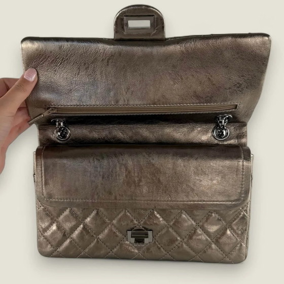 Chanel Reissue 226 metallic bronze – Autres sacs, Cuir, Vintage (photo 11 of 25)