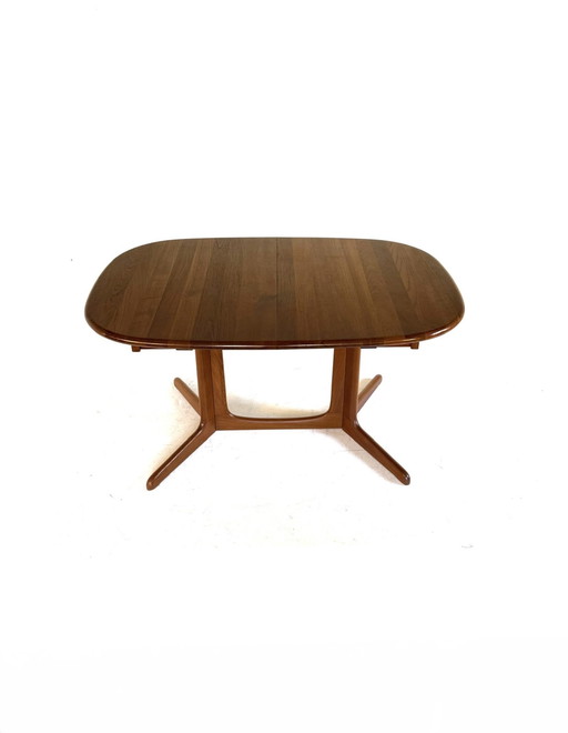 Vintage XXL extendable dining table, Gudme Møbelfabrik '70