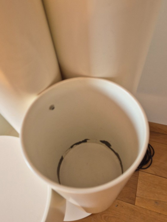 Image 1 of  Gran lámpara de pie con jardinera / mesa auxiliar Close Encounter Christmas Merchant Años 80