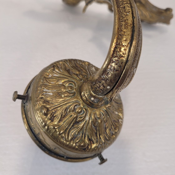 Image 1 of Gilt Bronze Sconce, Louis XVI Style, 19th Century – France