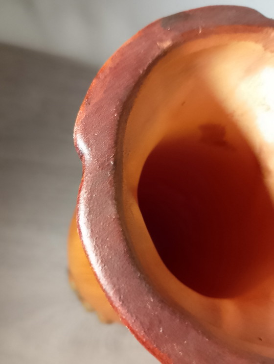 Image 1 of Rare Art Deco vase by Gustave De Bruyn (Dives, Lille), model 07079