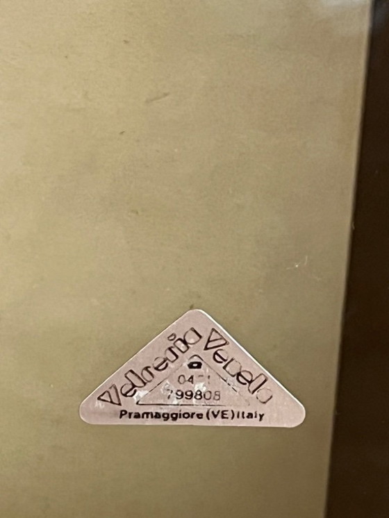 Image 1 of Présentoir blanc brillant italien