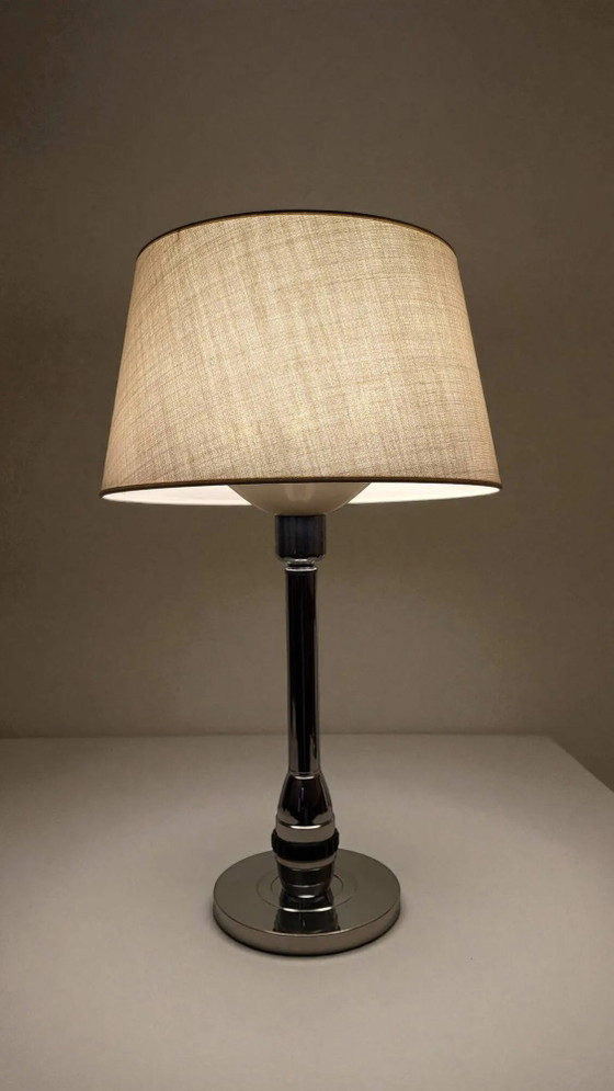 Jumo chrome lamp from the 1950s – Table lamps, Art Deco (photo 11 of 13)