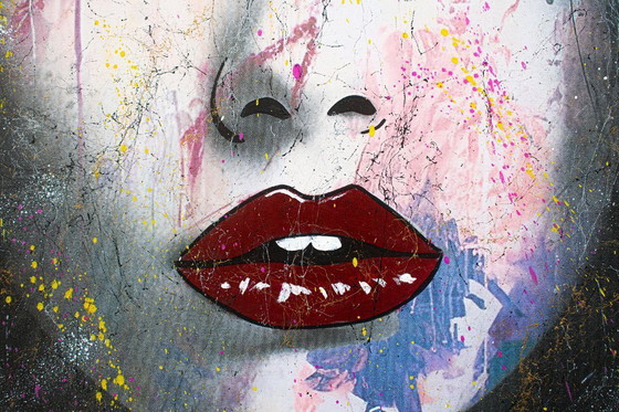 Image 1 of GONGAS - Shine Girl - Artist Canvas