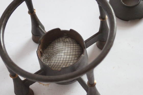 Image 1 of Set per fonduta di Jens Quistgaard per Dansk Designs, Danimarca anni '50