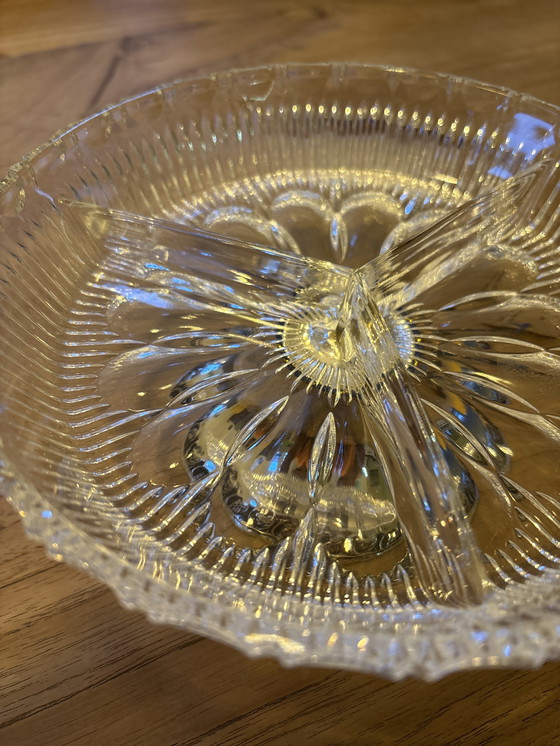 Image 1 of Crystal Serving Tray