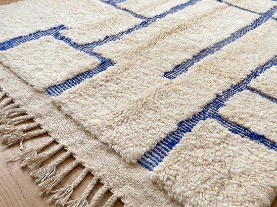 Alfombra bereber tradicional hecha a mano de 2/3 m – Aime Té, Wool (photo 7 of 7)