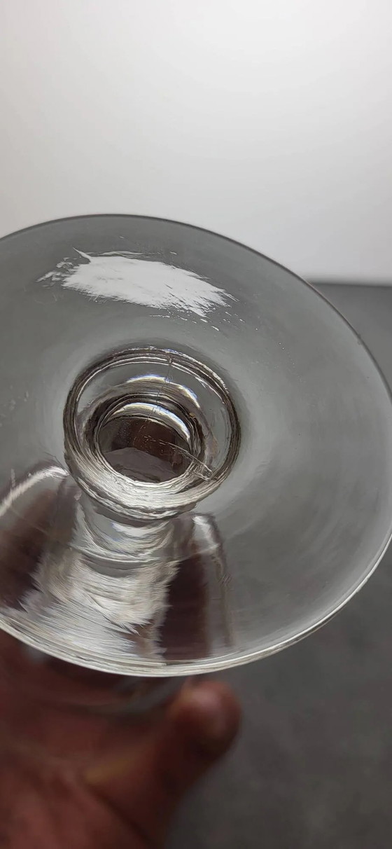 6 water/wine glasses, 19th century – Glass & Decanter, Crystal (photo 7 of 8)