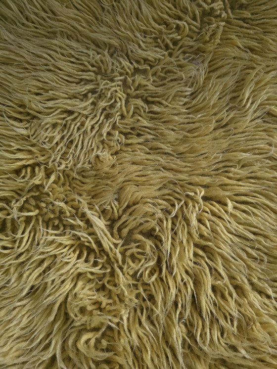 Image 1 of Vintage Flokati Rug