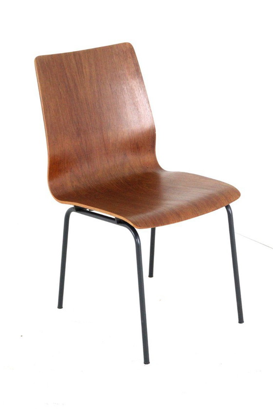 Image 1 of Friso Kramer for Auping Euroika pylwood chair vintage | 2 pieces available