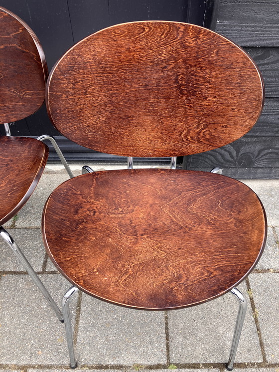 Image 1 of 4x Kurvenstuhl Carsten Buhl