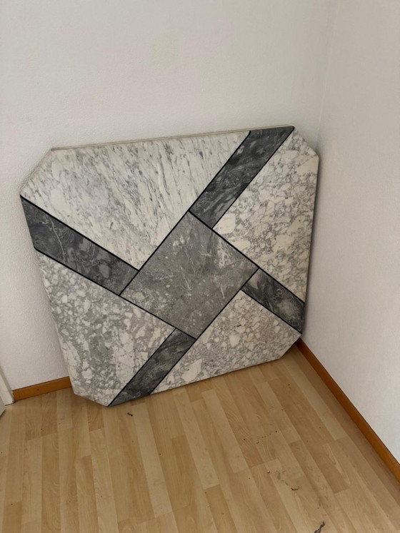 Image 1 of Italian marble table