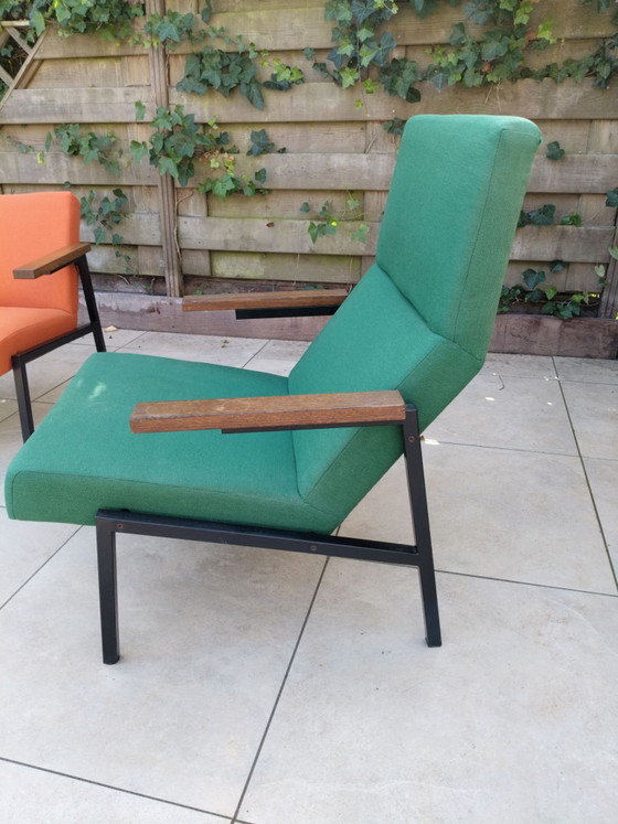 Poltrona di design anni '60 di Martin Visser - Spectrum – Poltrone, Metallo, Tessile (photo 4 of 7)