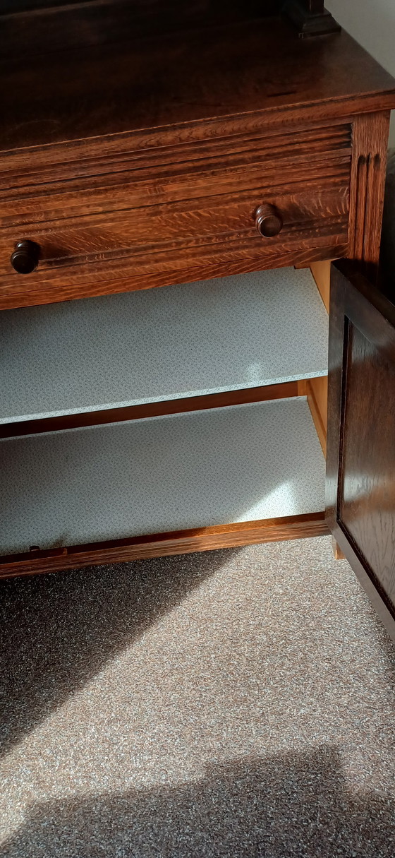 Image 1 of Vitrina inglesa de peltre/platos