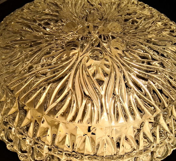 Image 1 of Vintage ceiling lamp attributed to Glashütte Limburg, c. 50/60, rare