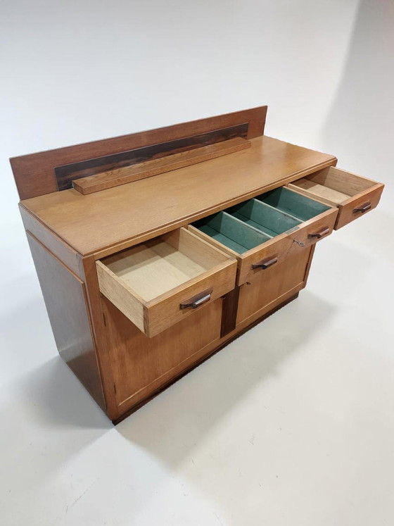 Image 1 of Art Deco sideboard Hague School cabinet