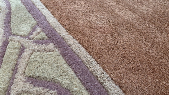 Image 1 of Alfombra oriental moderna y contemporánea de lana hecha a mano, 227x323cm.