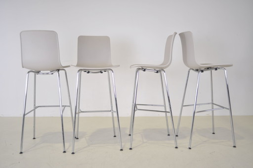 3 taburetes de bar Vitra Hal