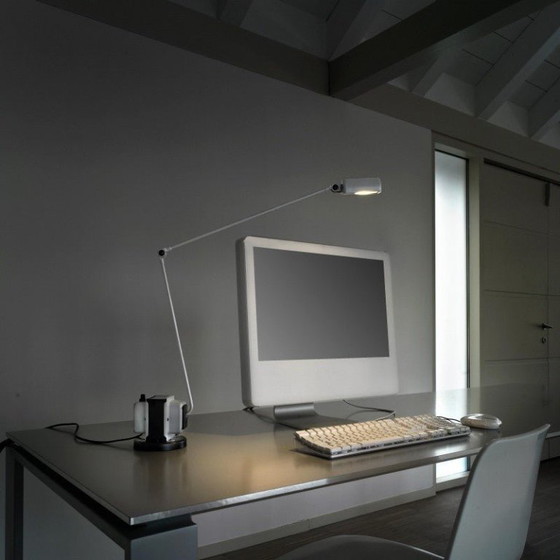 Image 1 of Lumina - Lámpara de escritorio clásica Daphine blanca