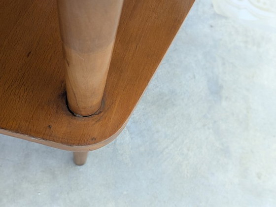 Image 1 of Mobile vintage a forma di fagiolo - Legno, tessuto, vetro