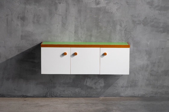 Image 1 of Wandkast van Charlotte Perriand voor Les Arcs, Frankrijk, jaren 70.