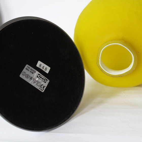 Image 1 of Vintage IKEA Orange & Lemon Fruit Table Lamp Set