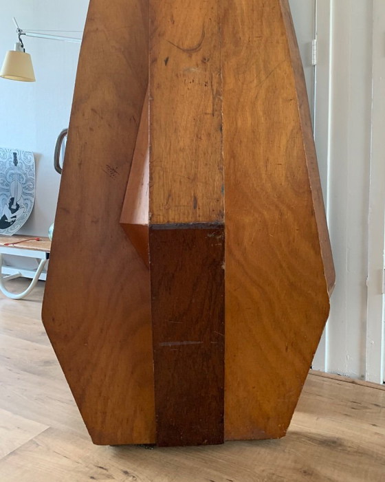 Image 1 of Estuche antiguo para contrabajo, años 30-40.