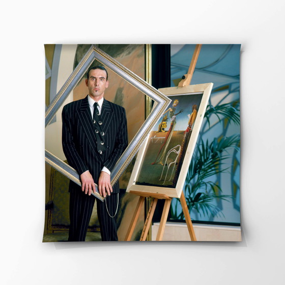 Image 1 of 1x Fine Art Print – Jules Deelder in Picture Frame ca 1975