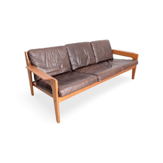 Image 1 of Originele Arne Wahl Iversen Midcentury Sofa Couch Comfort Vintage