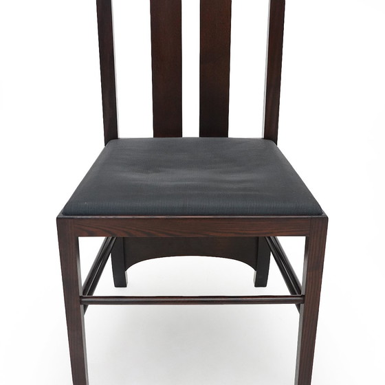Image 1 of 6 ‘Ingram’ Chairs by Charles Rennie Mackintosh for Cassina, 1980s