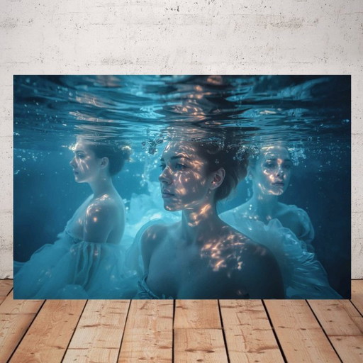 Foto stampata su plexiglass / Edizione limitata / Pop art / Decorazione originale