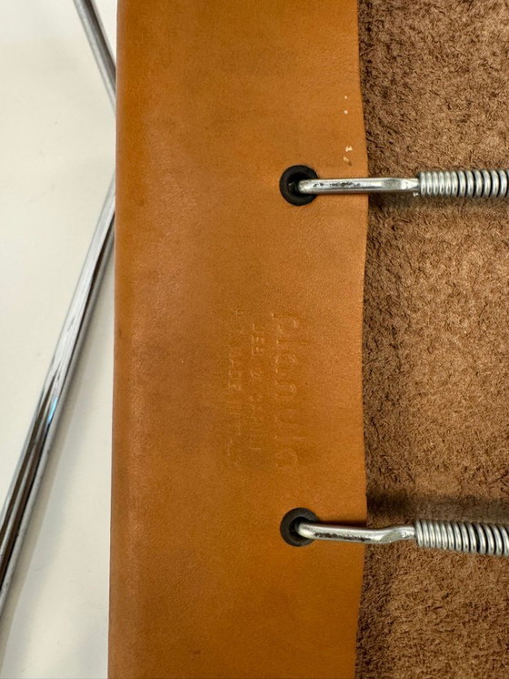 Image 1 of 1v2 Libellula chair Giovanni Carini Planula 70s vintage leather