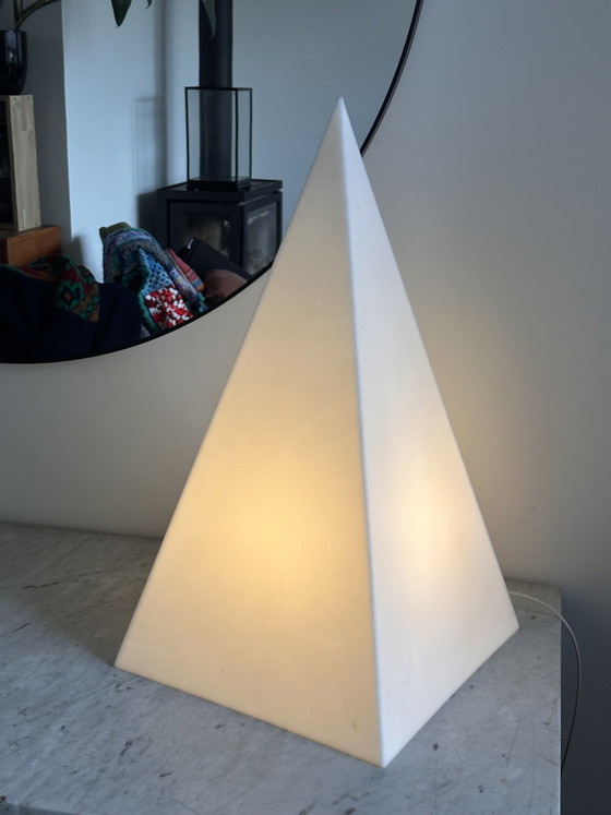 Image 1 of Vintage HARCO Loor pyramid floor lamp
