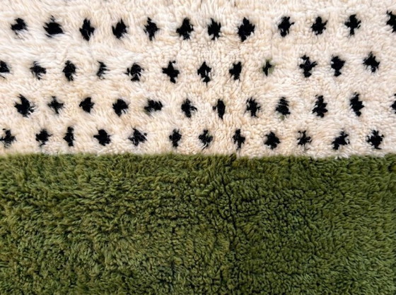 Image 1 of Alfombra bereber marroquí decorada, 250 cm x 150 cm.